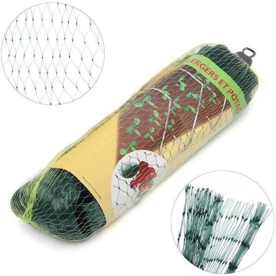 Filet Protection Jardin Anti-oiseaux Et Insectes - Maille Fine 1.3mm - 2x5m épaissi
