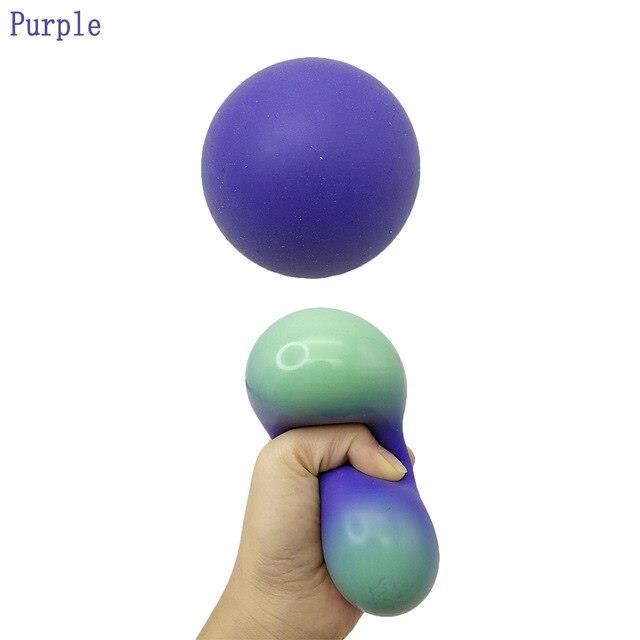 Balle Anti-stress XXL - Environ 12 Cm, Perles Multicolores, Pour Détente Et Musculation Des Mains - 11