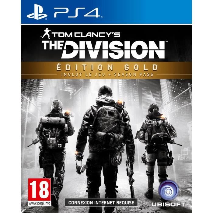 Ubisoft The Division Edition Gold Jeu PS4