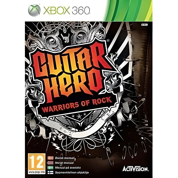 GUITAR HERO Warriors of Rock / Jeu console XBox 36