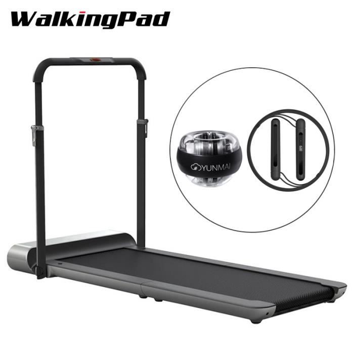 KingSmith WalkingPad R1 Pro Laufband Tapis de course pliable intelligent 2 en 1 & Balle de poignet Yunmai & Corde à sauter Yunmai