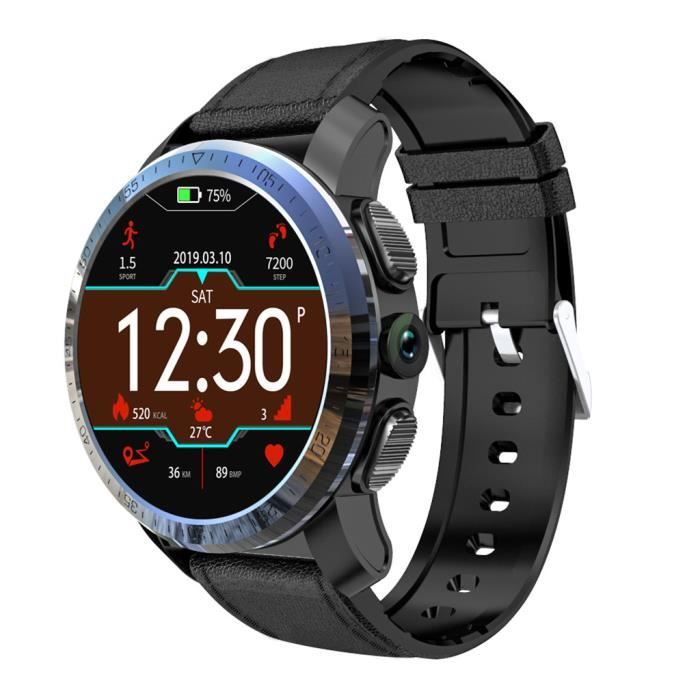 KOSPET Optimus 2GB+16GB AMOLED 4G Dual Chip 8.0MP 800mAh IPX67 SmartWatch Phone