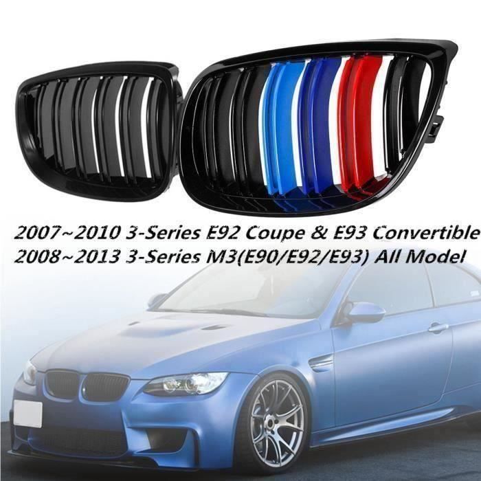 M-color Noir Brillant Avant Calandre Grilles Pour BMW E92 E93 3-Series M3 Style-,-isCdav-:false,-price-:48.89,-priceS-:110.00000,-