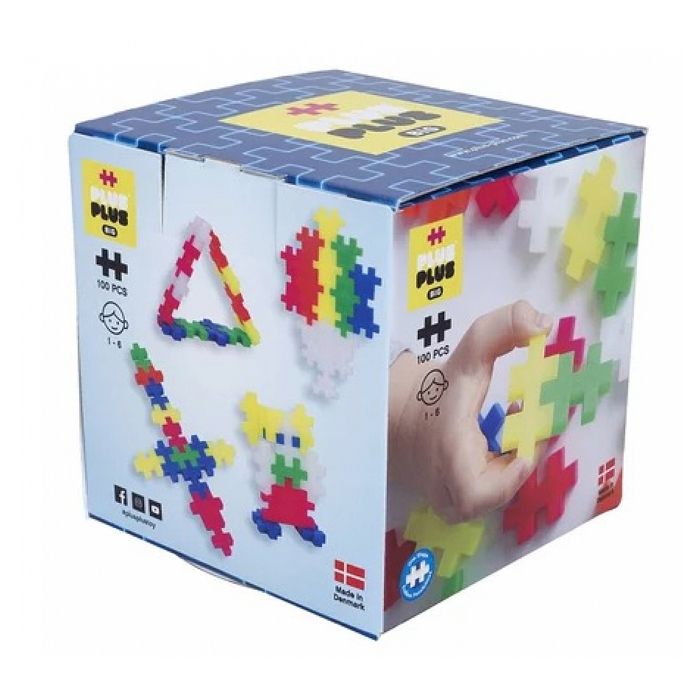 Box Midi BIG Neon 100 pièces - Plus Plus