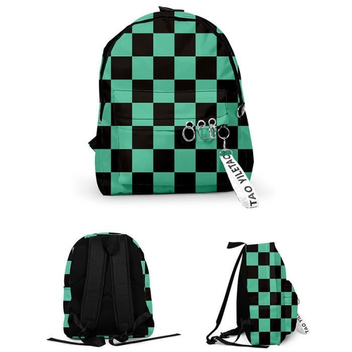 Sac à dos de tueur de démons, sac à dos décontracté de tueur de démons, sac d'école de lame de tueur de démons