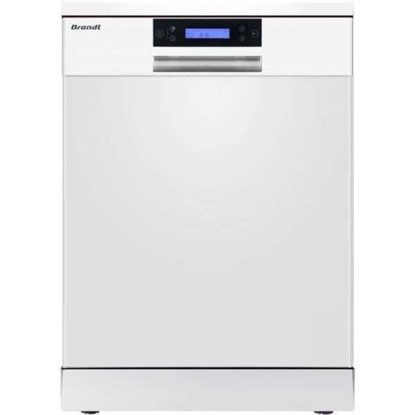 Lave-vaisselle BRANDT LVC144IW - 14 couverts - Induction - L60cm - 44dB - Blanc 88,000000