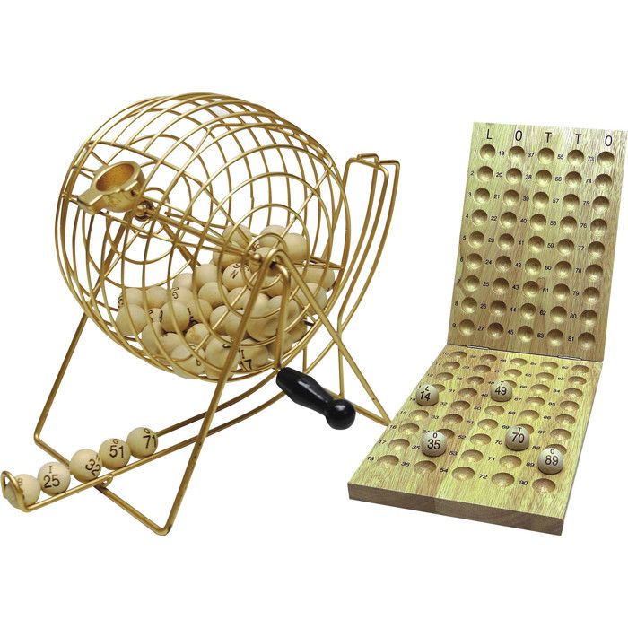 Lotto-Kien molen met accessoires
