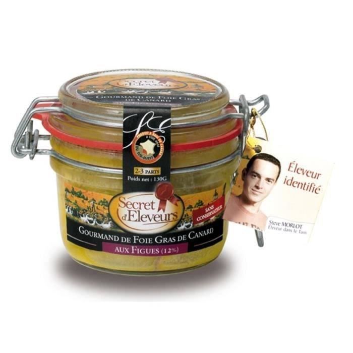 PAROLE D'ELEVEURS Foie Gras de Canard Entier 130g
