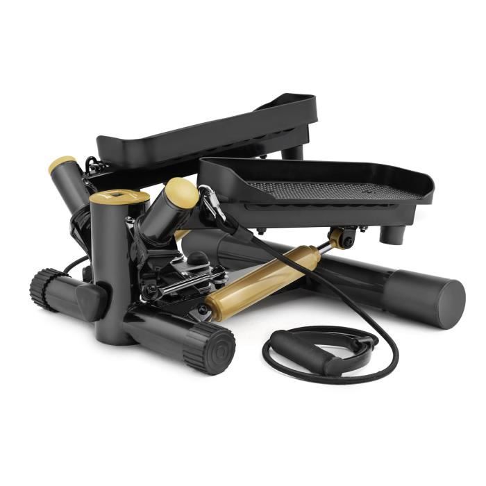 HS Hop-Sport Joy HS-035S Stepper rotatif à résistance ajustable avec sangles d'exercice Olive