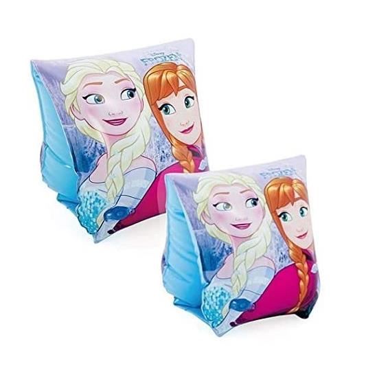 Brassards de natation piscine Reine des Neiges : Anna & Elsa - Fille 3-6 ans / 18-30 kg - Disney Frozen