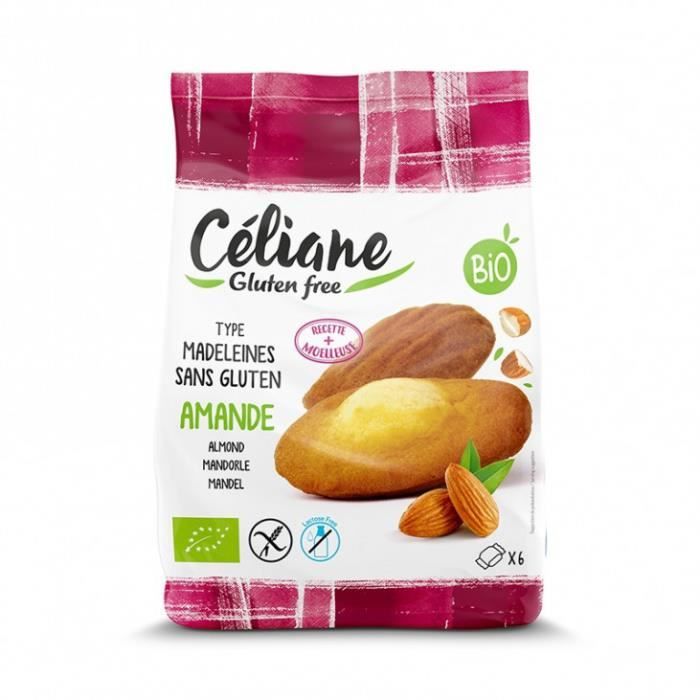 Les Recettes de Céliane Madeleines Amandes 180g