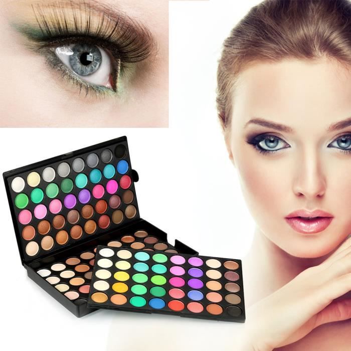 120 couleurs super léger Outil de maquillage cosmétique professionnel