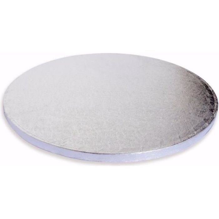 Support à g teaux rond argenté 30cm ScrapCooking