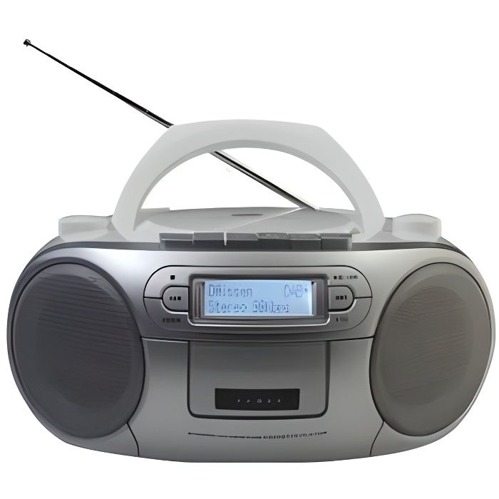 SOUNDMASTER SCD7900WE Radio DAB + Boombox CD / MP3 et cassette - Blanc