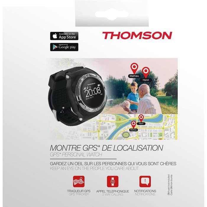 Montre GPS Thomson Noire