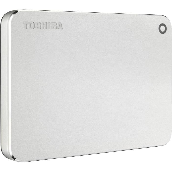 TOSHIBA - Disque dur Externe - Canvio Premium - 2To - USB 3.0 - Silver (HDTW220ES3AA)