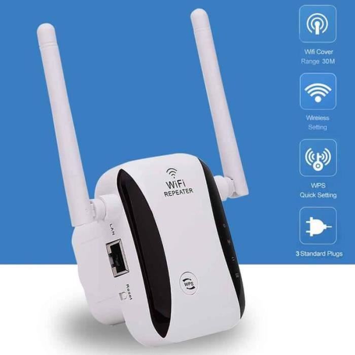 GM08165-300 Mbps 2.4G amplificateur de Signal répéteur sans fil routeur WiFi Booster Home Range Extender Portable haute vitesse