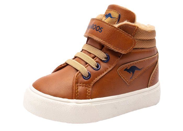 KangaROOS Basket - KANGAROOS - 01400 - Bébé Garçon - Synthétique - Fermeture Éclair - Marron