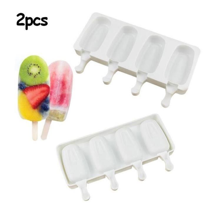 Sacs Popsicle,100 Pcs Moule À Glace Moule Glace À L'Eau Sac A