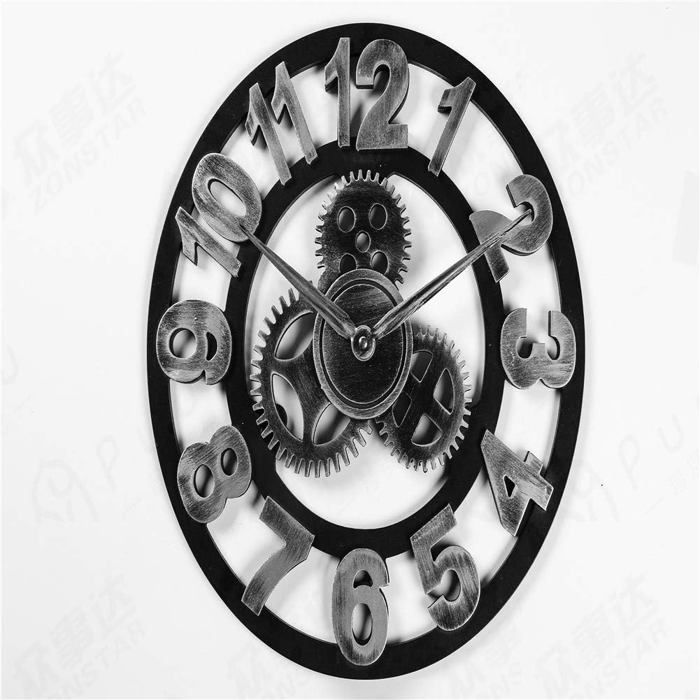 Horloge Murale Pendule Remington – Plastique Vintage Rétro – Occasion