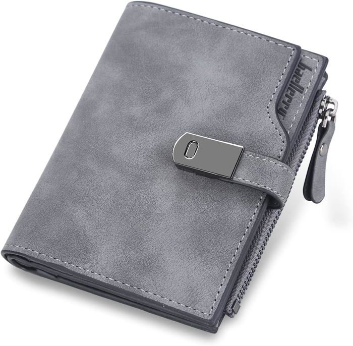 Portefeuille Femme HNOOM Cuir PU - 16 Emplacements Cartes