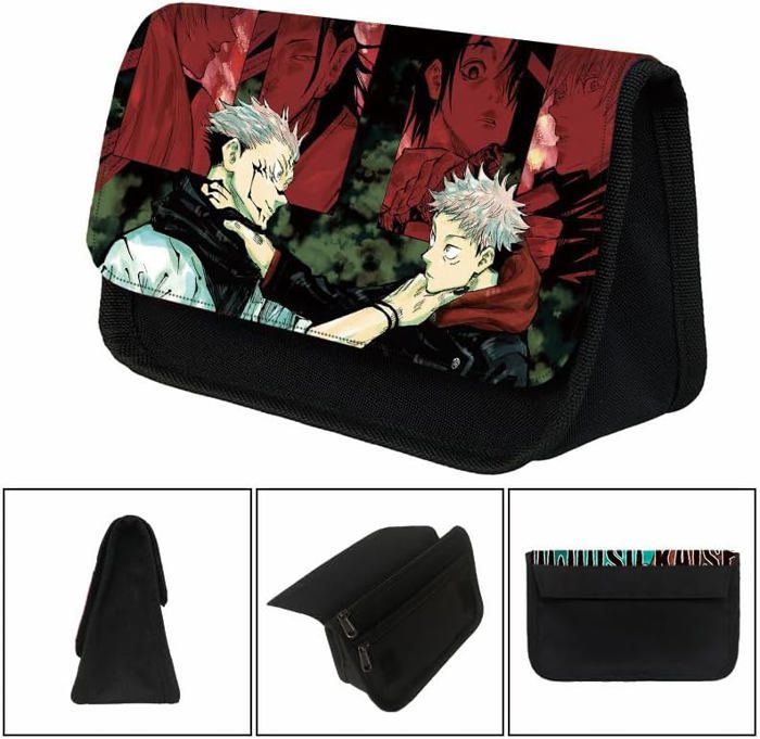 Gojo Satoru Trousse à crayons pour enfants Inumaki Toge Grande capacité ...