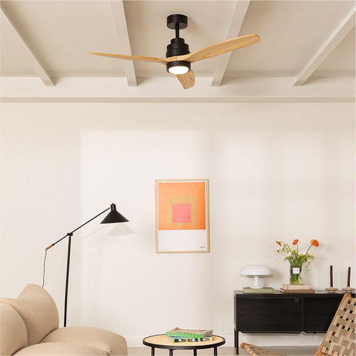 Ventilateur de plafond - Create - Avec lumière - Silencieux - 6 vitesses - Ø132cm - Create