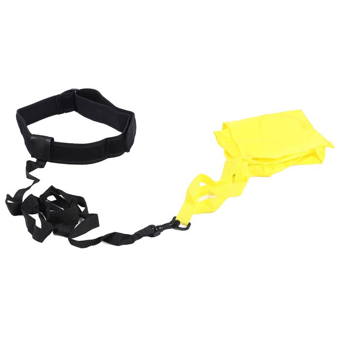 Parachute De Natation à Résistance Réglable – Néoprène + Oxford, Double Boucle, Taille S/M/L