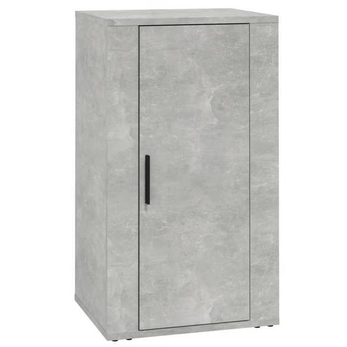 Buffet bahut enfilade Gris béton 40x33x70 cm Bois dingénierie J636