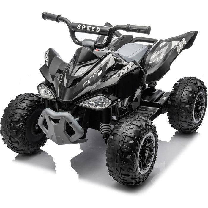 Quad buggy électrique enfant - LALAHO - Batterie 12V 7Ah - 45 km/h - 3-6 ans