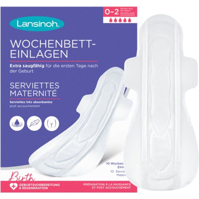 Serviettes Hygiéniques Lavables Taille L - Lot De 5 Pour Nuits Ultra Protégées