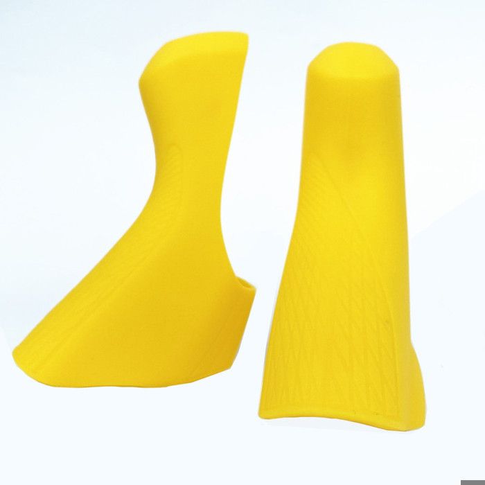 Hihaha Housse Protection Frein à Main Honda Civic 2006-2011 – Cuir Synthétique Rouge Fil, Antidérapante & Élégante