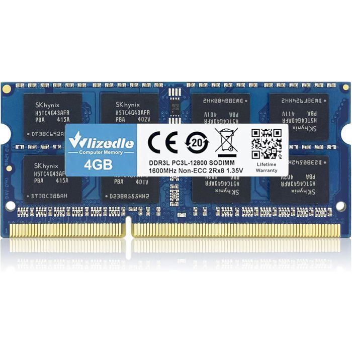 Lot De 14 Barrettes RAM Samsung 4Go DDR3 1600MHz PC3-12800 SODIMM Pour PC Portable