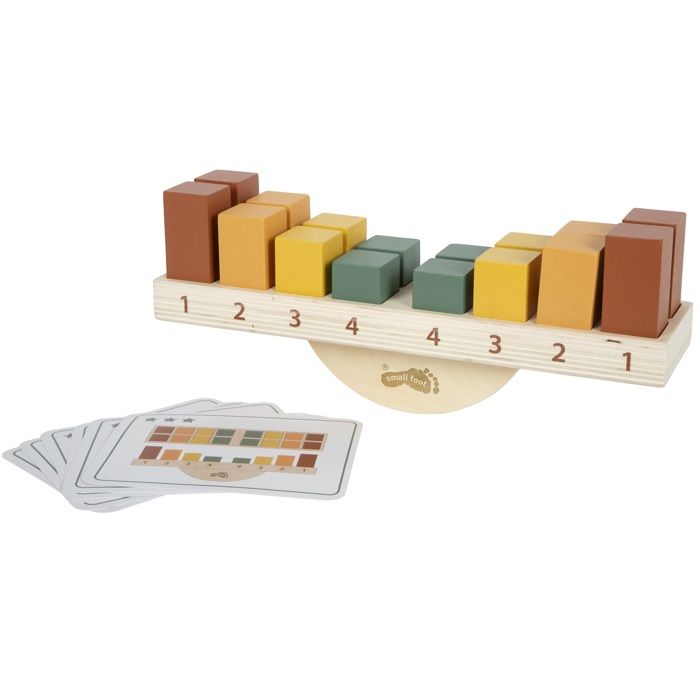 Jouet éducatif - SMALL FOOT COMPANY - Jeu déquilibre Montessori - Bois FSC - 16 blocs colorés - 3 ans et plus Jouet éducatif - SMALL FOOT COMPANY - Jeu déquilibre Montessori - Bois FSC - 16 blocs colorés - 3 ans et plus