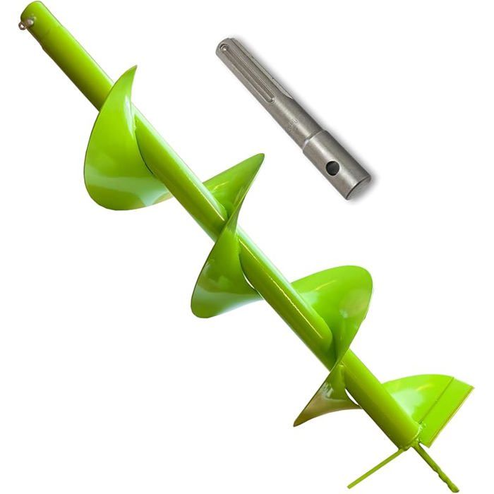 Tarière machine forage SDS Max 200x800mm - Pour puits FOREUSE ...