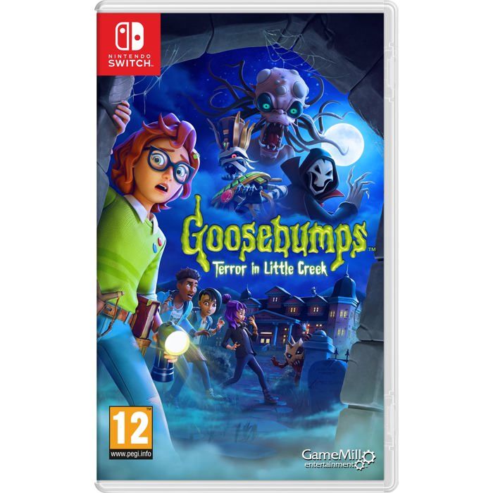 Jeu vidéo dhorreur - Game Mill - Goosebumps: Terreur à Little Creek - Nintendo Switch - Histoire originale