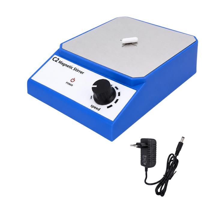 Garosa mélangeur magnétique Agitateur magnétique électrique avec barre dagitation moteur à luminaire lit Prise UE 100-240V