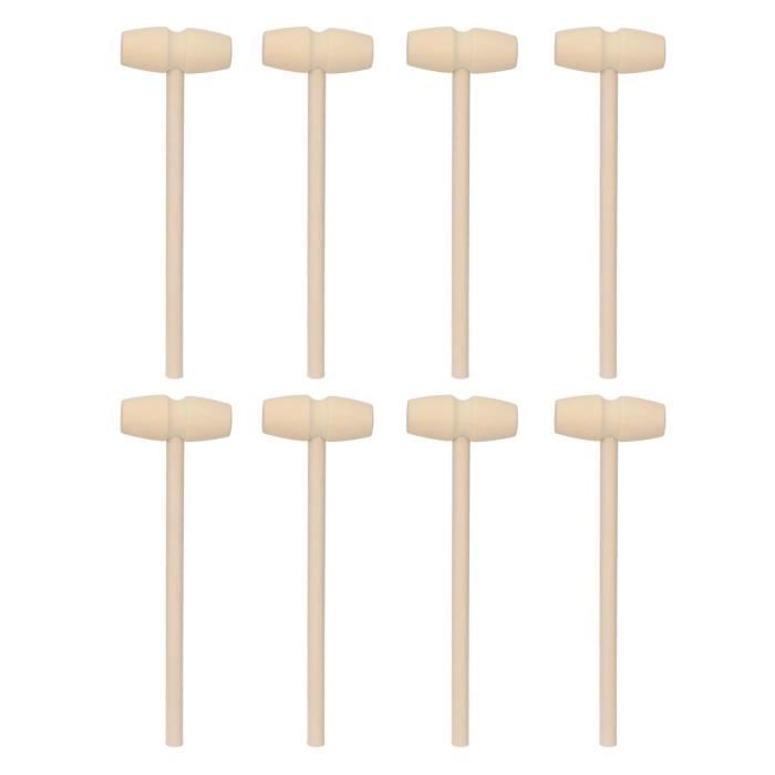 MINI MAILLET EN Bois Marteau Outil Petit Tout-petit De Bébé EUR 11,65 - FR