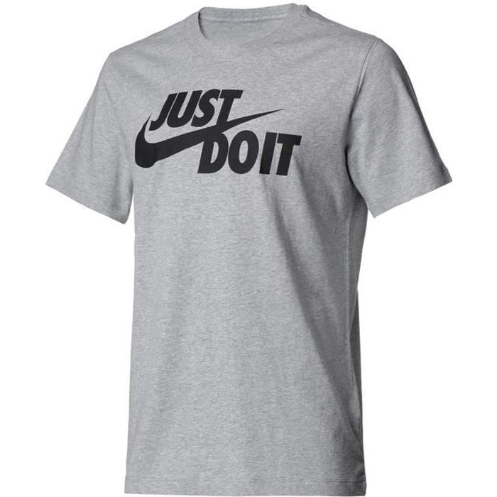 NIKE T-shirt manches courtes - Homme - Gris