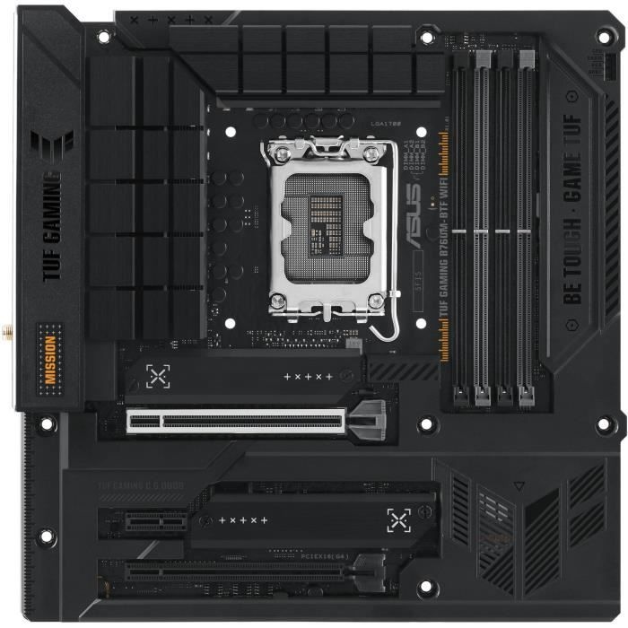 Carte mère - ASUS - TUF GAMING B760M-BTF WIFI - LGA 1700 - DDR5 - Micro ATX