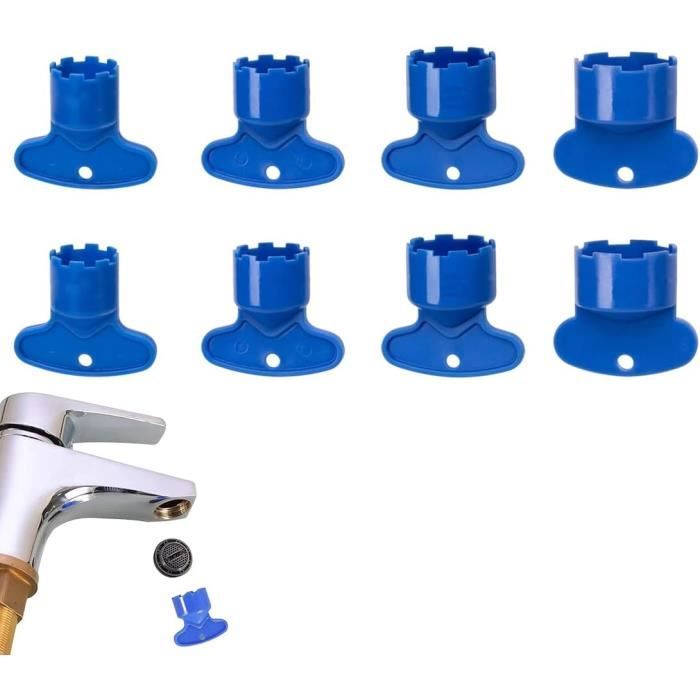 8 Pièces Outils De Clé Aérateurs De Cache Clés CacheClé Aérateur Mousseur De