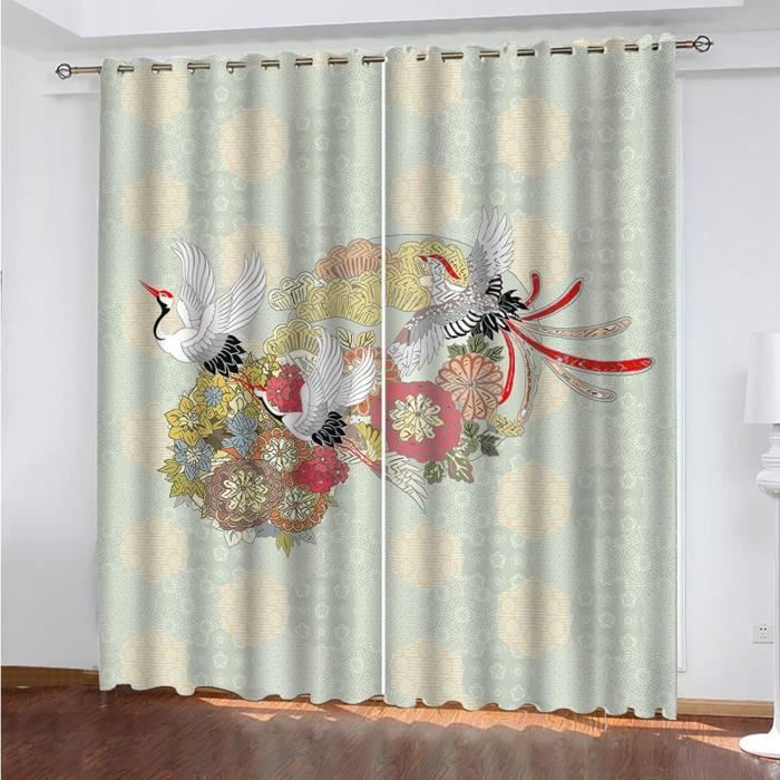 Rideaux Occultants 2 Pièces 280x250cm - Isolation Thermique Et Phonique