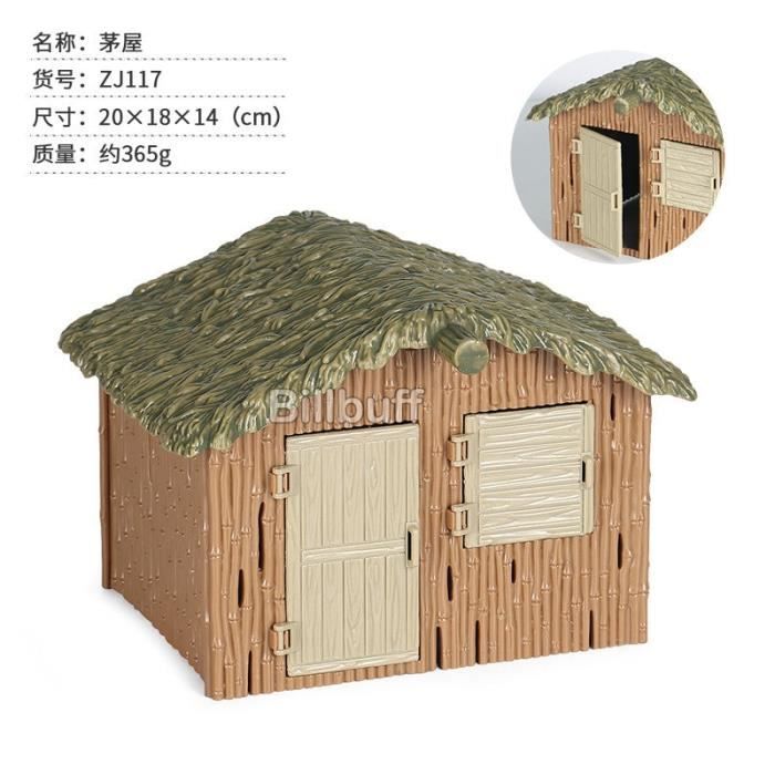 Figurines De Ferme Miniatures - Lot De 12 Animaux Et Accessoires En Plastique - Jouet éducatif Pour Enfants - 6
