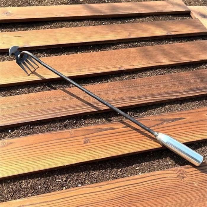 Petite Binette à Main En Acier Inoxydable Pour Désherber Et Creuser