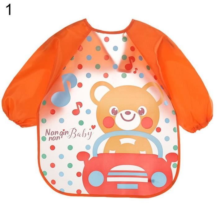 Tablier D Alimentation A Manches Longues Pour Bebe Avec Bavoir Et Bavette Pour Bebe Cdiscount Pret A Porter Tablier D Alimentation A Manches Longues Pour Bebe Avec Bavoir Et Bavette Pour Bebe Cdiscount Pret A Porter