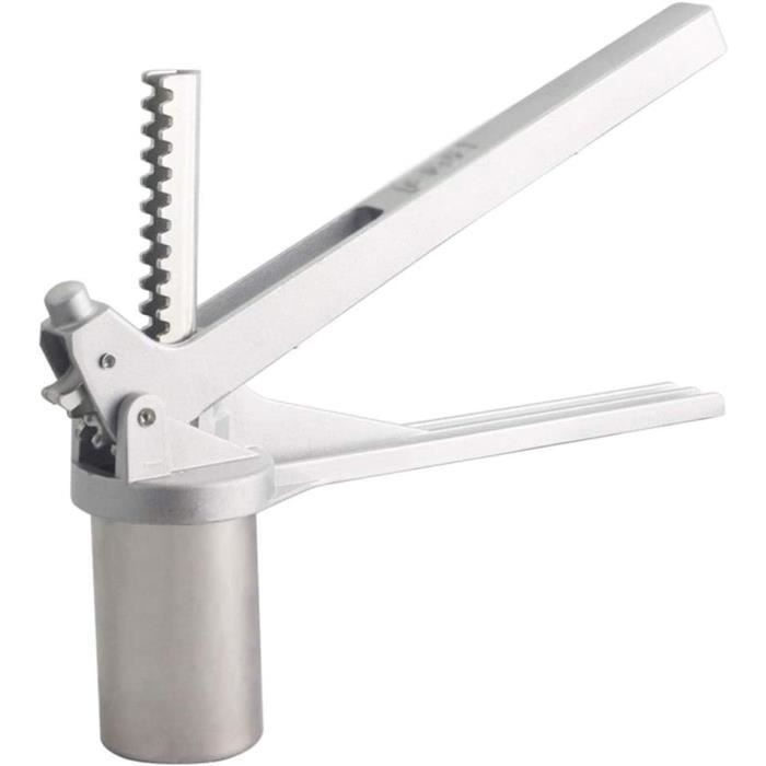Batteur à Viande Et Pâte Manuel En Acier Inox - Longueur 40 Cm - Pour Mélanger, Fouetter, Aplatir La Viande