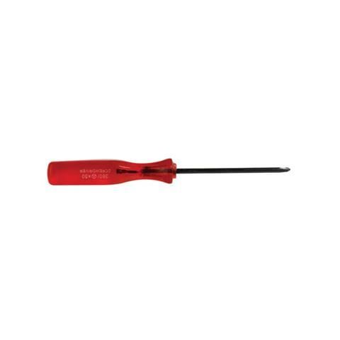 Tournevis tri-Wing - CONECTICPLUS - Modèle X 50 - Couleur Rouge - Longueur 110mm - Pointe 2.5mm