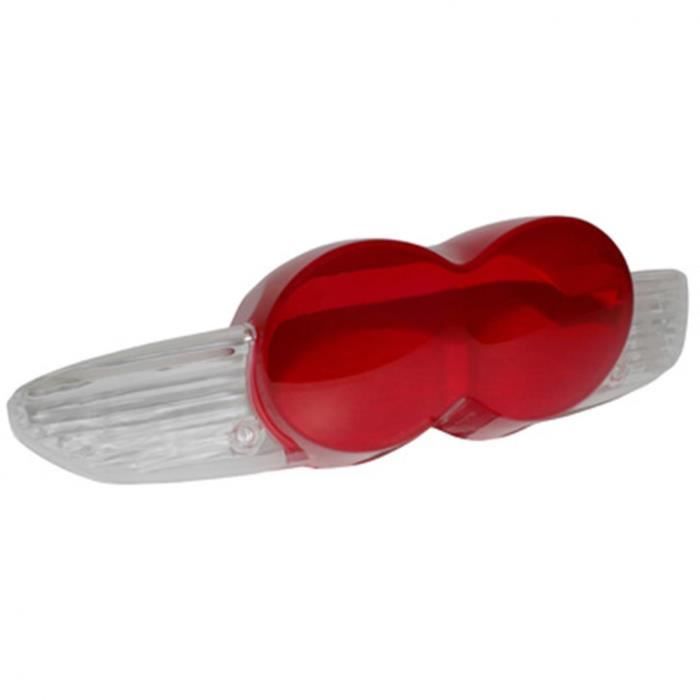 PHARES CABOCHON FEU AR SCOOT ADAPTABLE MBK 50 OVETTO 2008>-YAMAHA 50 NEOS 2008> ROUGE -P2R- P