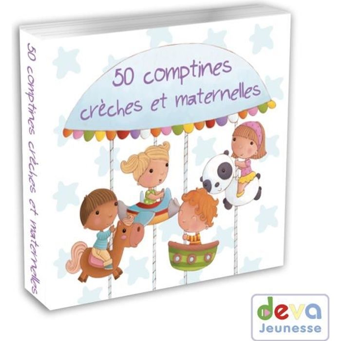 50 Comptines Creches Et Maternelles 2cd Livret Achat Cd Cd Comptines Enfants Pas Cher