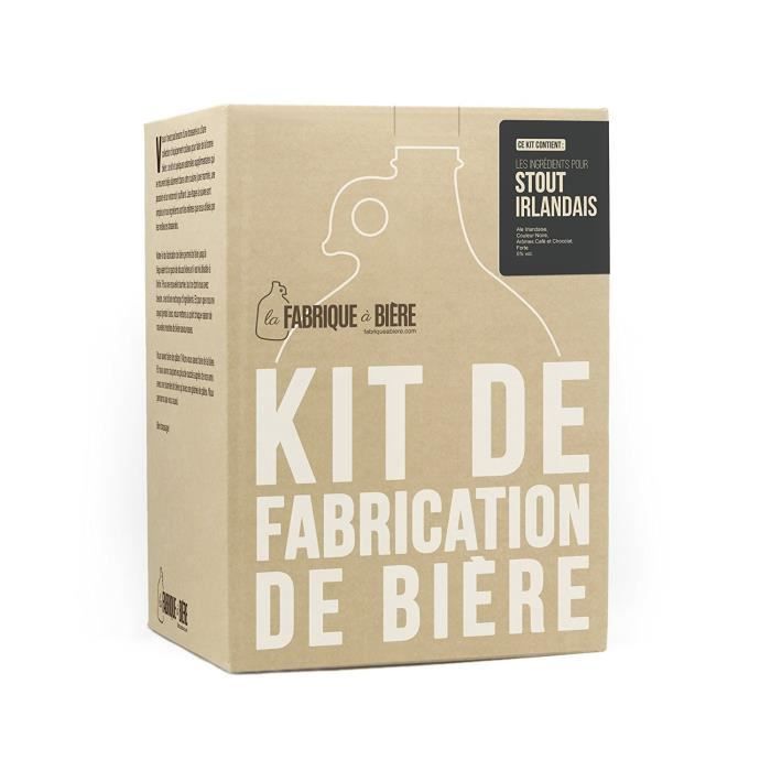 Kit Bière Irish Stout Munton's Premium - Brassage 23 Litres à 3,8% Alc. - Kit Débutant